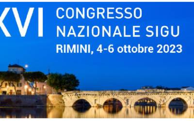 4-6 OTTOBRE 2023 RIMINI – XXVI CONGRESSO NAZIONALE SIGU